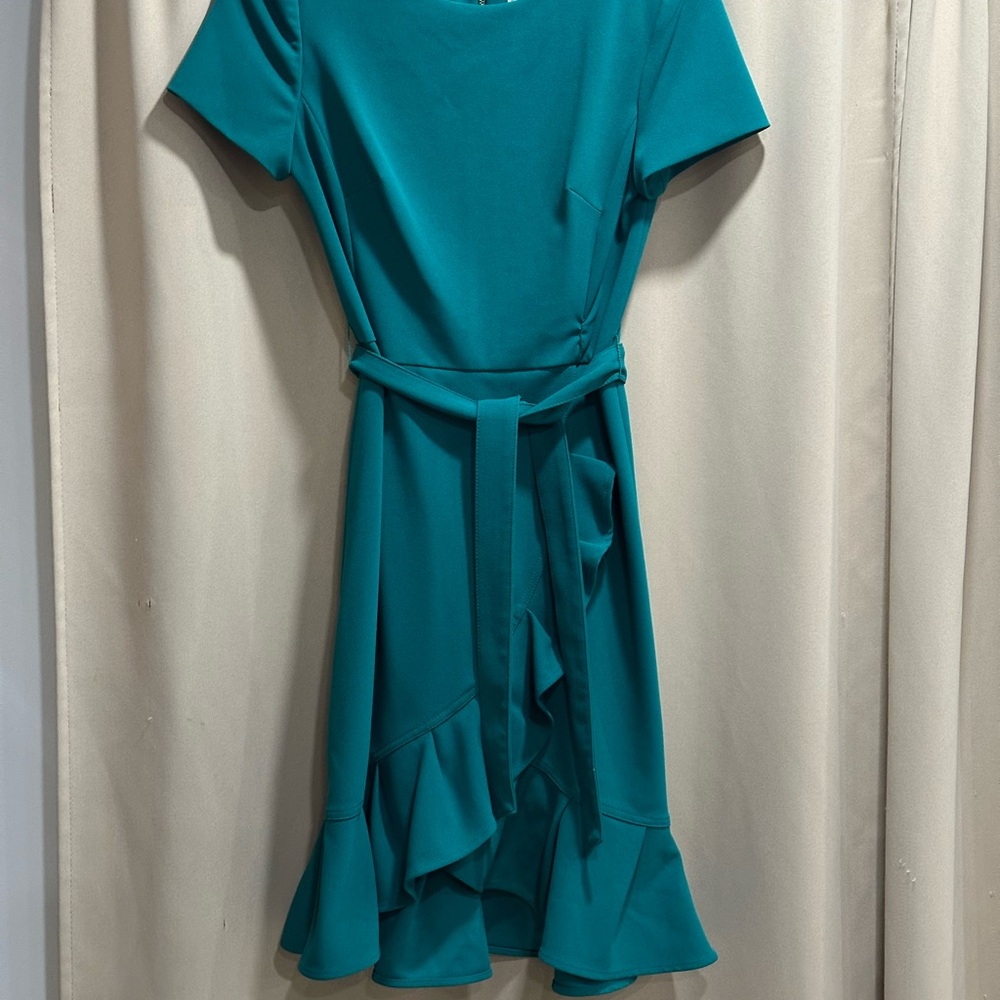 Elegant Teal Dress